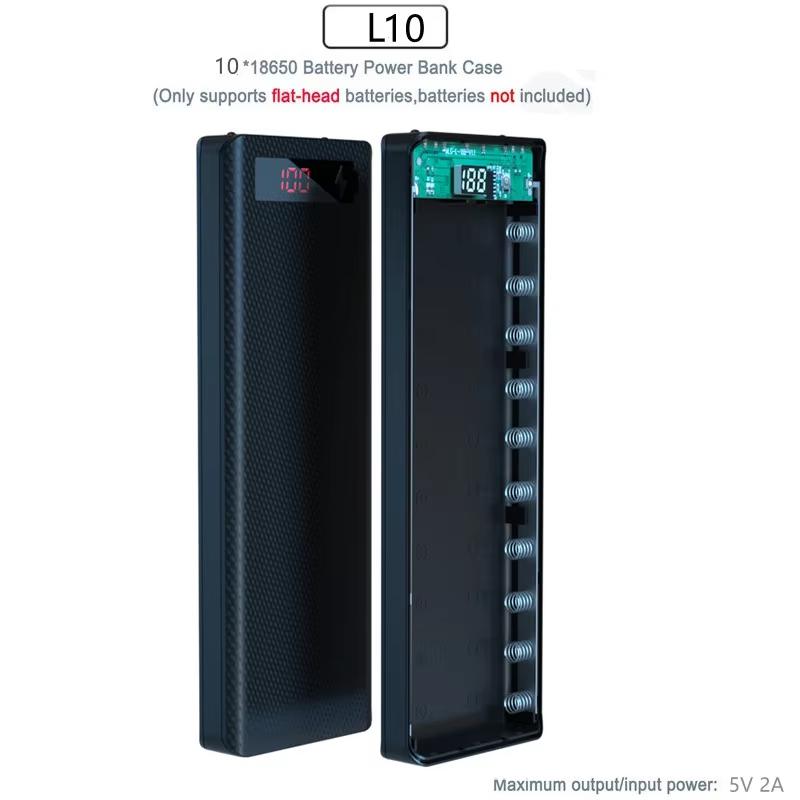 Outdoor Power Board Box - ۞ Portable 8 Slot 18650 Battery