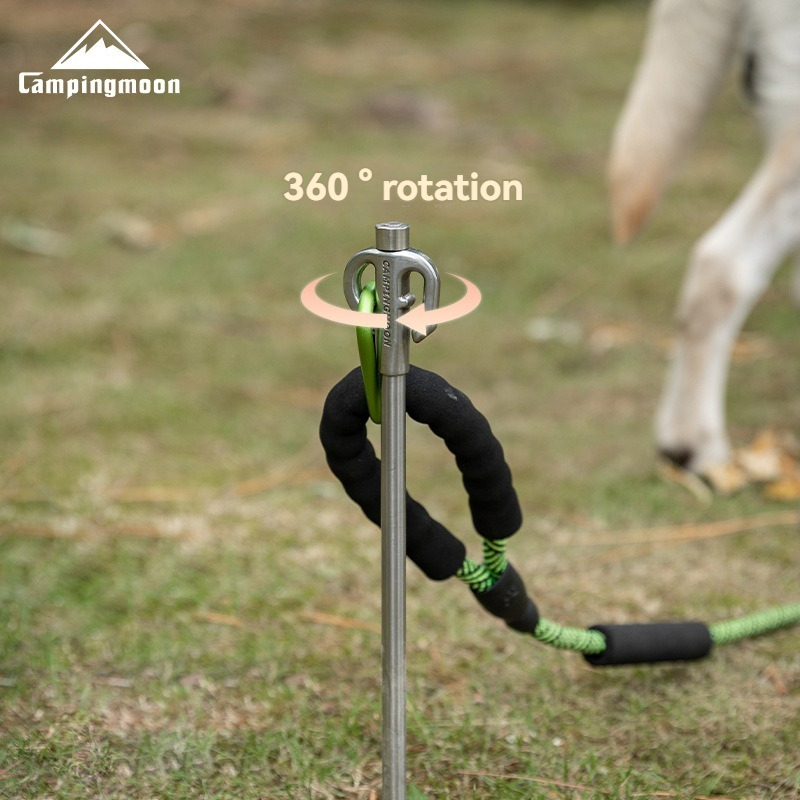 CAMPINGMOON K45 Bold 420 Stain - Outdoor Power Stake review and price