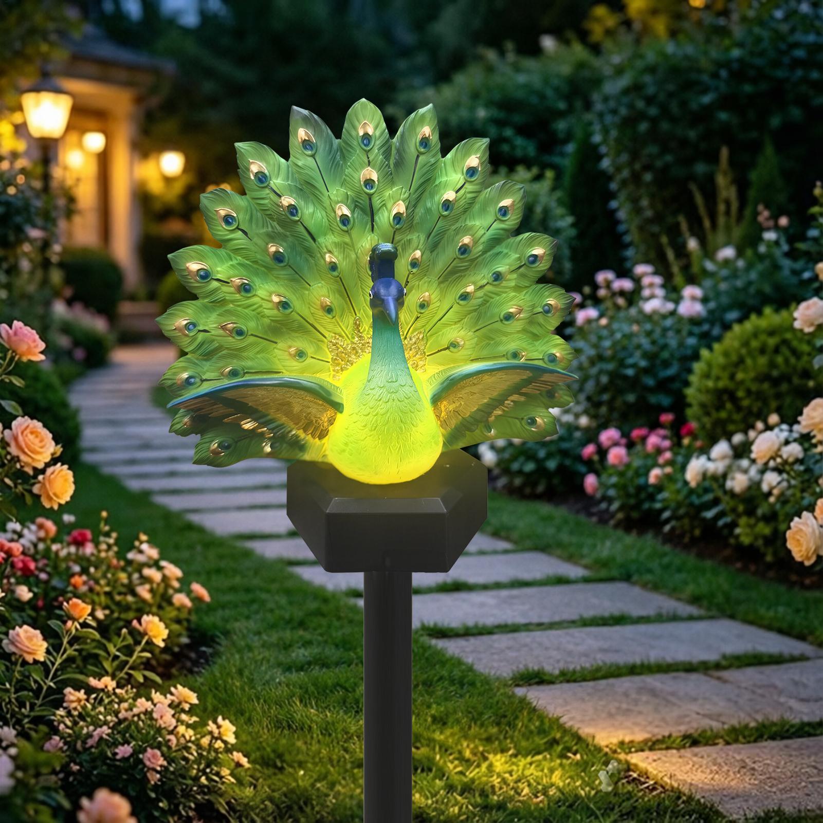 Solar Powered Bird Decor Solar - Outdoor Power Stake review and price