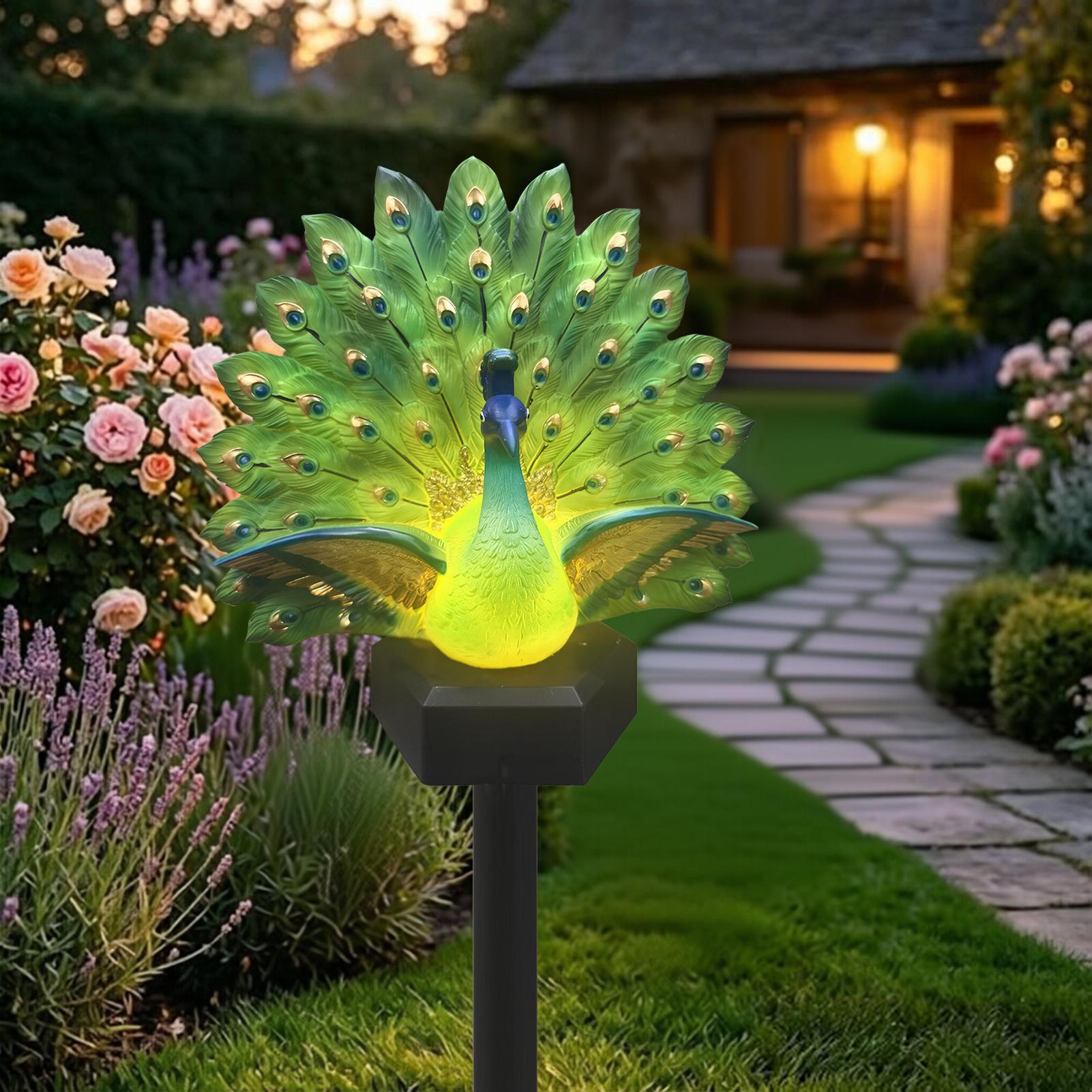 Solar Powered Bird Decor Solar - Outdoor Power Stake review and price