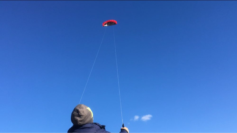 250cm New beginner kitesurf du - Outdoor Power Line review and price