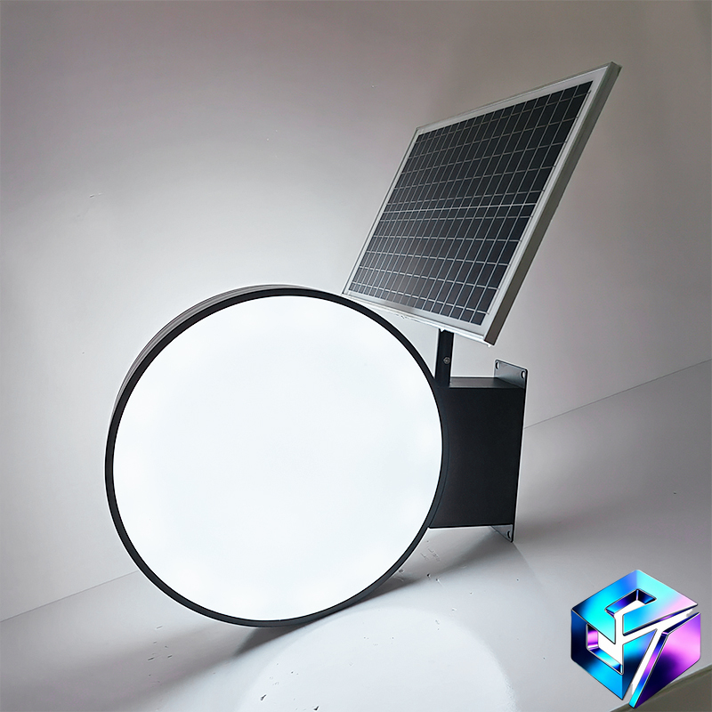 Solar Powered LED Advertising  - Outdoor Power Board Box review and price