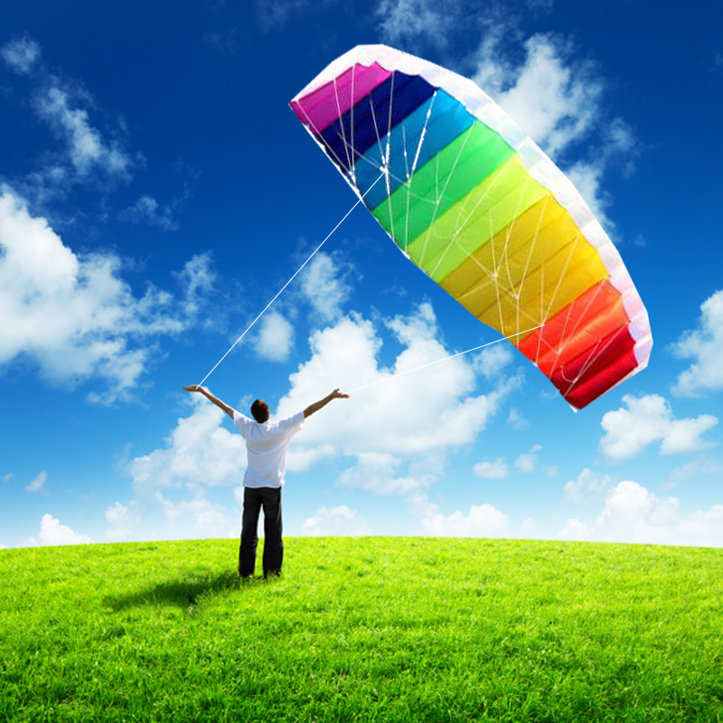 Dual line power kite stunt kit - Outdoor Power Line review and price