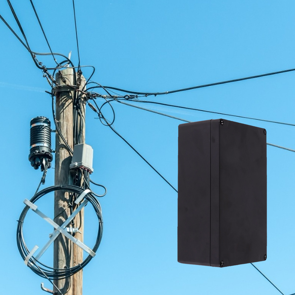 2Pcs Waterproof Junction Box P - Outdoor Power Board Box review and price