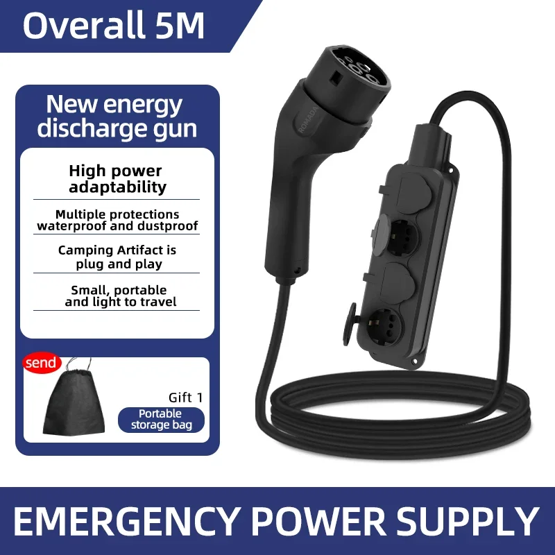 Portable 16A 4KW Electric Car  - Outdoor Power Tower review and price