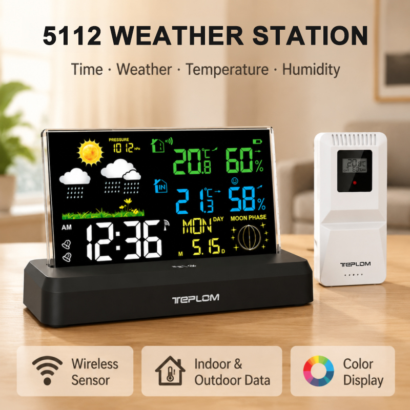 Wireless Weather Station Indoo - Outdoor Power Tower review and price