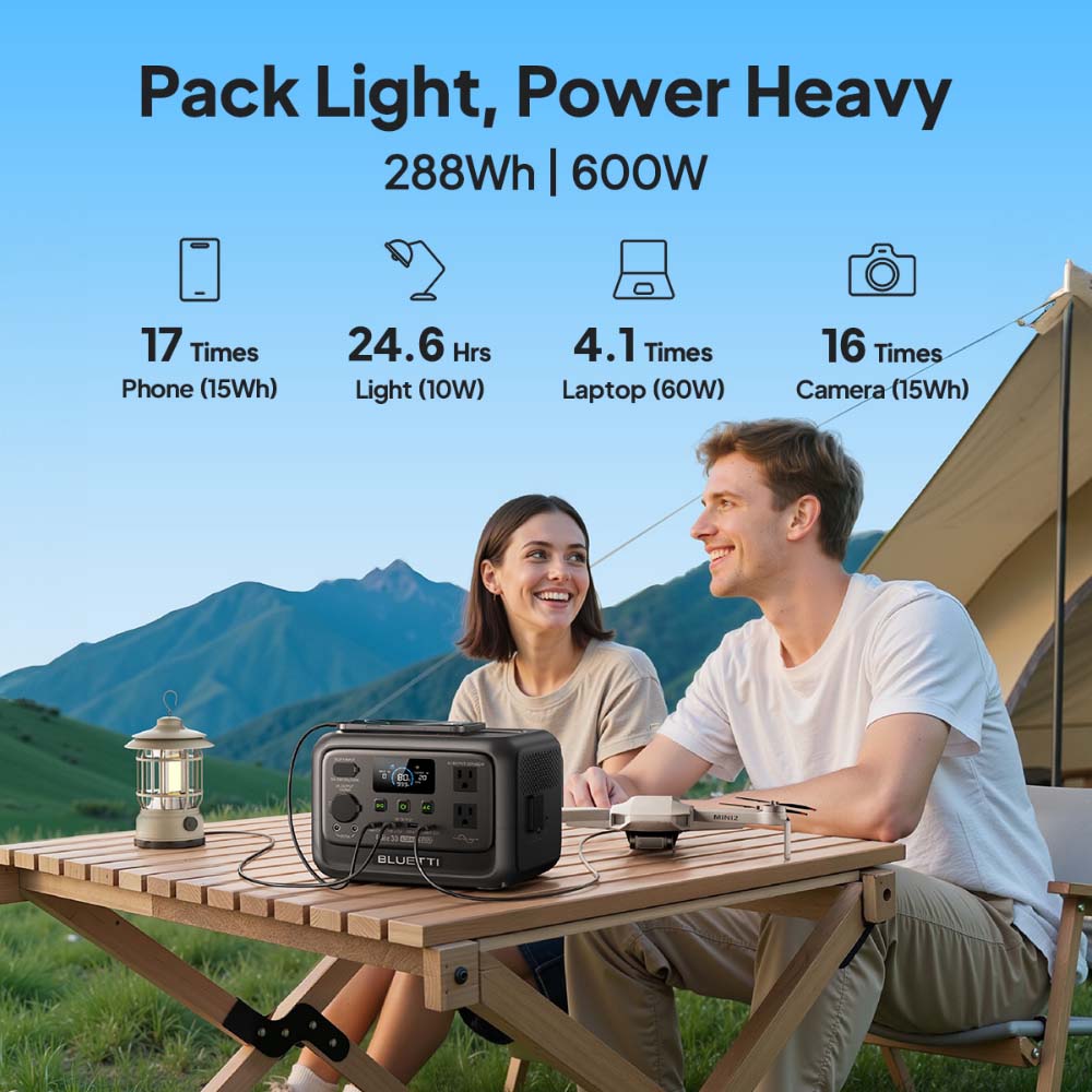 【Renew】BLUETTI Elite 30 V2 Por - Outdoor Power Tower review and price