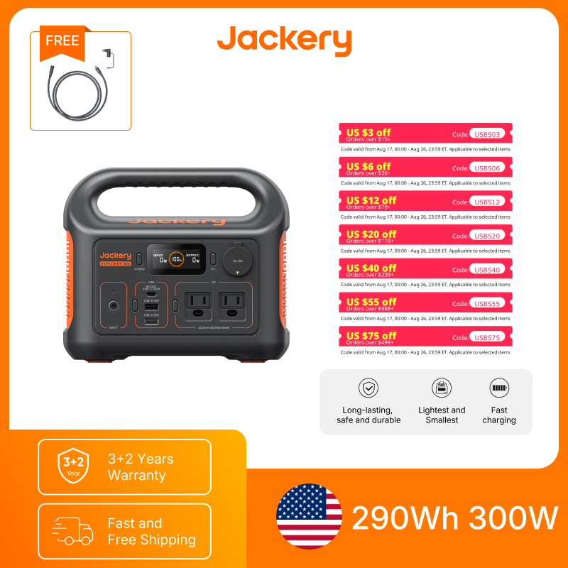 Jackery Portable Power Station - Outdoor Power Tower review and price