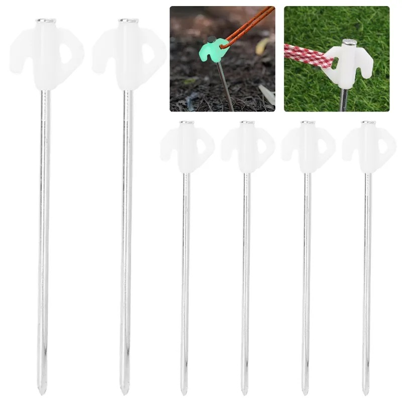 Luminous Tent Pegs Glow in Dar - Outdoor Power Stake review and price