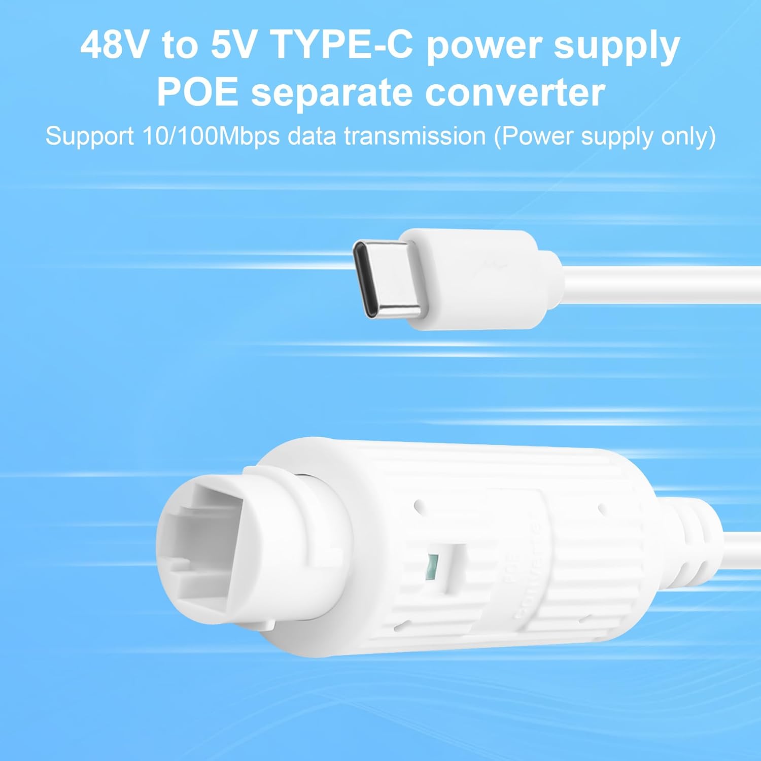 POE to USB-C Power Converter R - Outdoor Power Monitor review and price