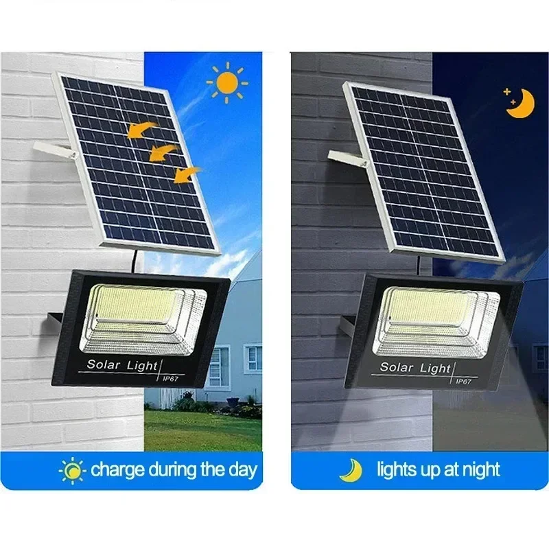 30W/60W/100W200W Solar Flood L - Outdoor Power Line review and price