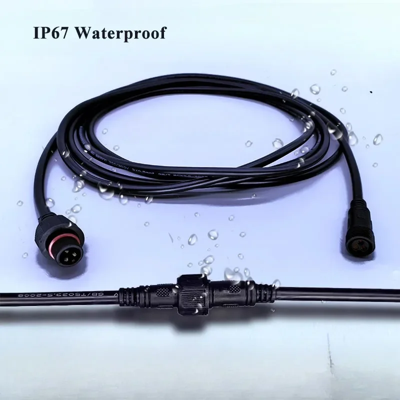 IP67 Waterproof 2 3 4 5 6 7 8  - Outdoor Power Line review and price