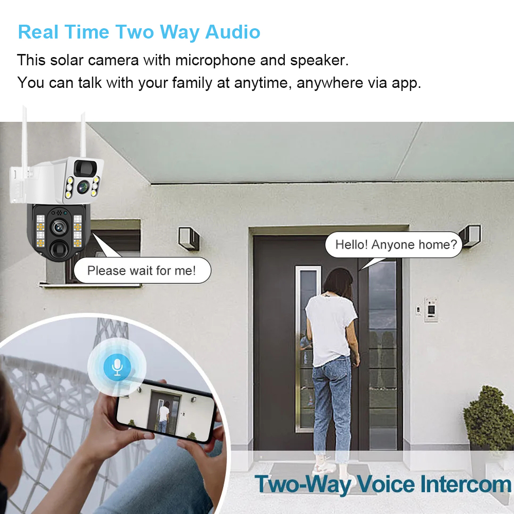 WiFi/4G Solar Camera IP CCTV S - Outdoor Power Monitor review and price