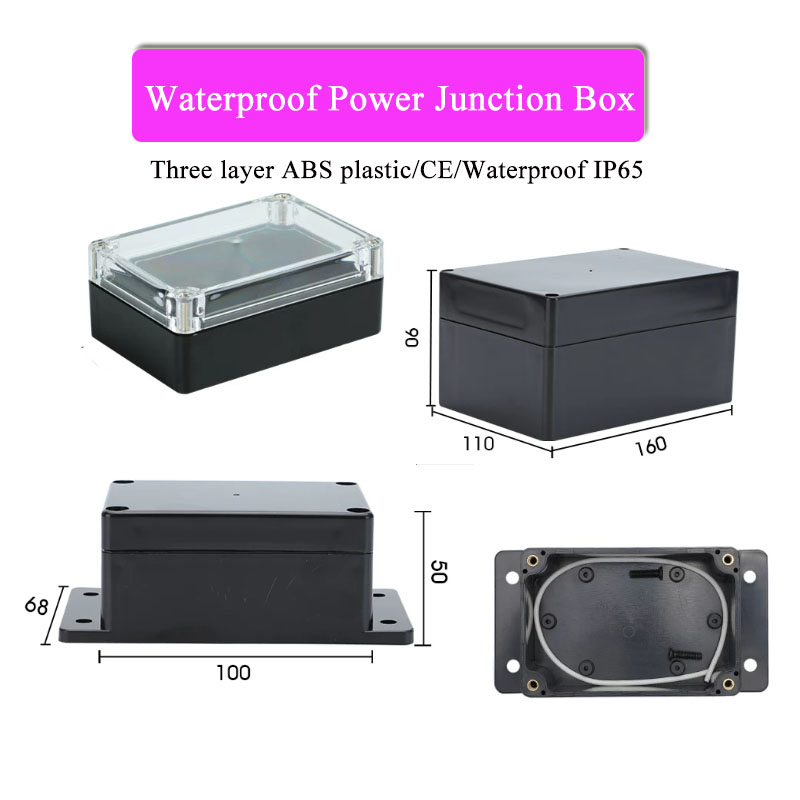 ABS Plastic Black Triple Water - Outdoor Power Monitor review and price