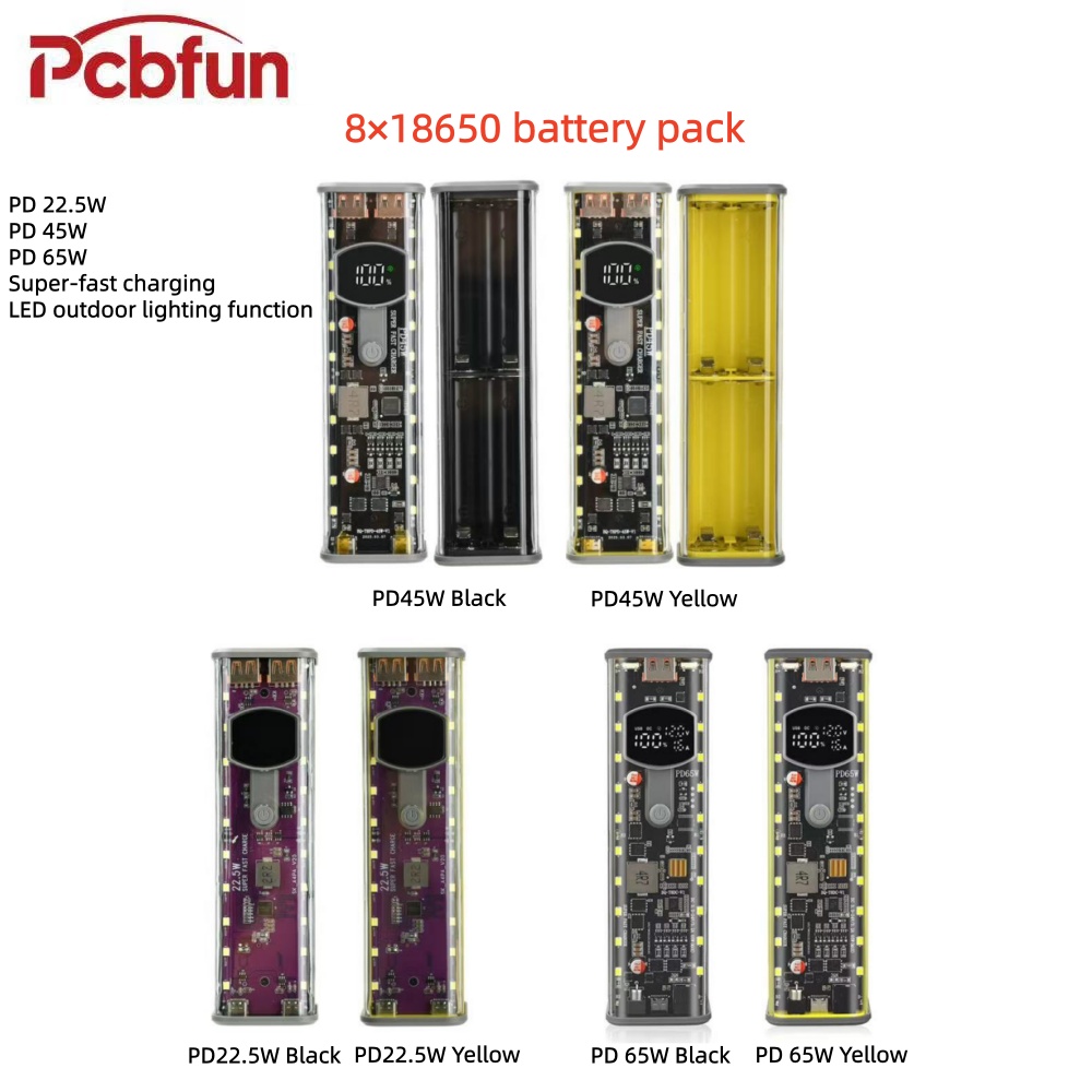 8×18650 Solder-Free Battery Ca - Outdoor Power Board Box review and price