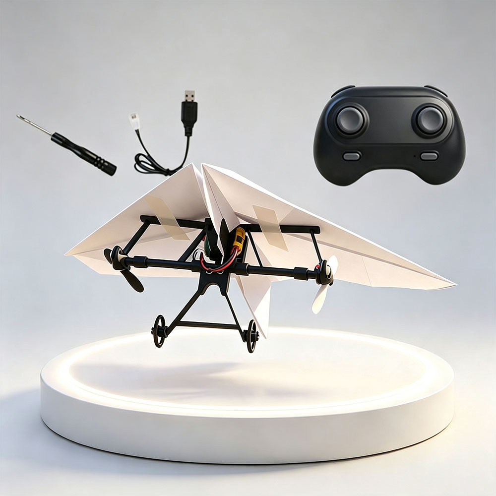 Remote Control Paper Airplane  - Outdoor Power Board Box review and price