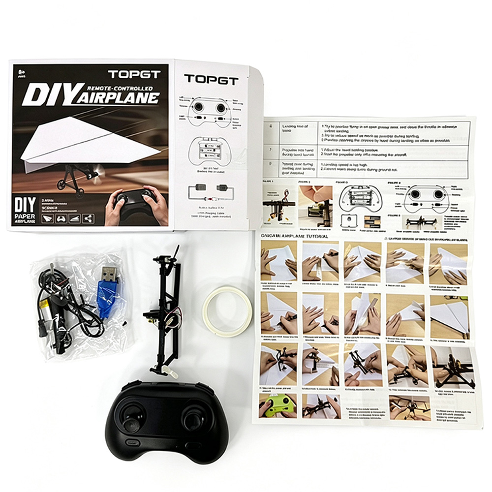 Remote Control Paper Airplane  - Outdoor Power Board Box review and price