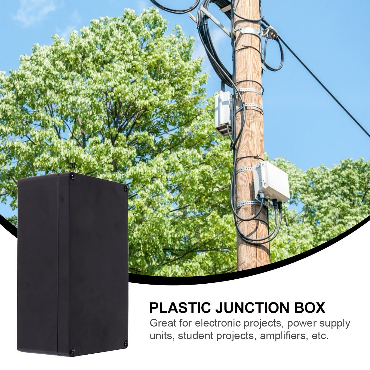 2Pcs Waterproof Junction Box P - Outdoor Power Board Box review and price