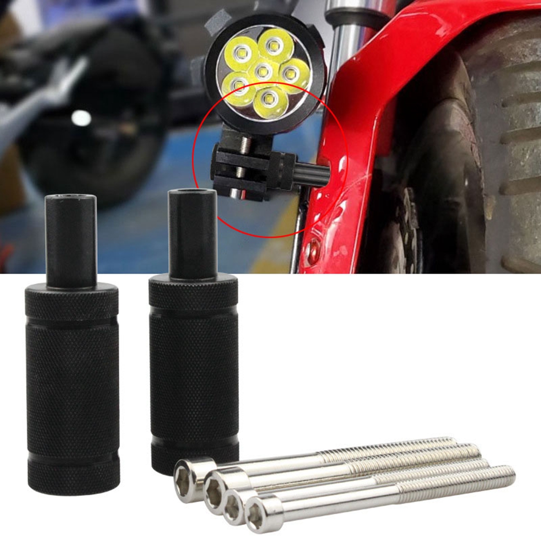 Motorcycle Headlight Mount Hol - Outdoor Power Xtreme review and price